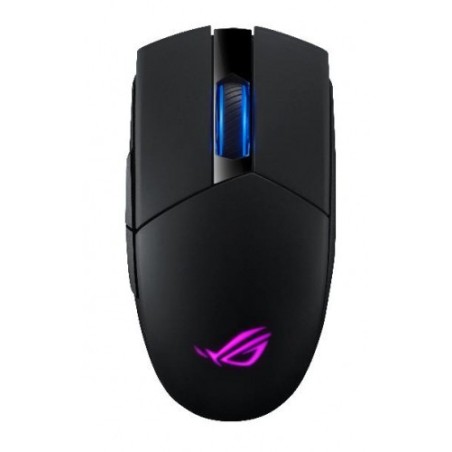 ASUS ROG Strix Impact II Wireless ratón RF Wireless+USB Type-C Óptico 16000 DPI mano derecha