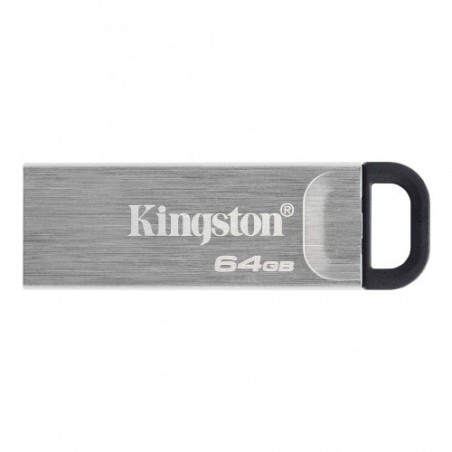 Kingston Technology DataTraveler Kyson unidad flash USB 64 GB USB tipo A 3.2 Gen 1 (3.1 Gen 1) Plata