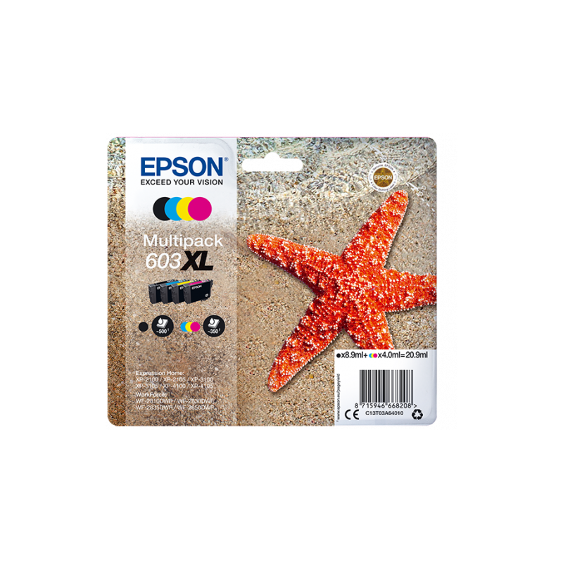 Epson Multipack 4-colours 603XL Ink