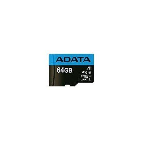 ADATA 64GB, microSDHC, Class 10 memoria flash UHS-I Clase 10