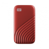 SANDISK MY PASSPORT TM SSD 2TB RED, 1050MB/S READ, 1000MB/S WRITE, PC & MAC COMPATIABLE