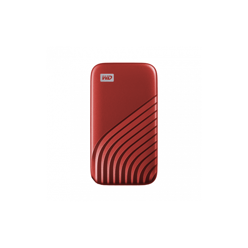 SANDISK MY PASSPORT TM SSD 1TB RED, 1050MB/S READ, 1000MB/S WRITE, PC & MAC COMPATIABLE