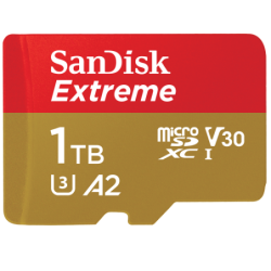 Sandisk Extreme memoria flash 1000 GB MicroSDXC Clase 10 UHS-I