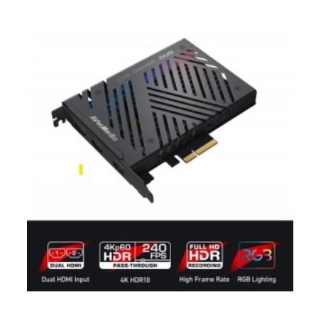 AVerMedia Live Gamer DUO dispositivo para capturar video Interno PCIe