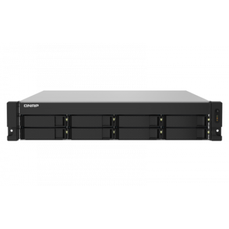 QNAP TS-832PXU NAS Bastidor (2U) Ethernet Aluminio, Negro AL324