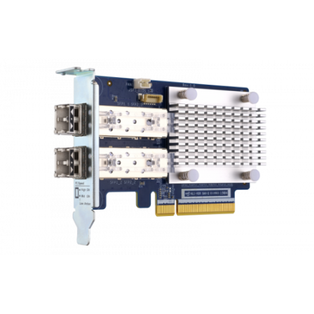 QNAP QXP-16G2FC adaptador y tarjeta de red Fibra 14025 Mbit/s Interno