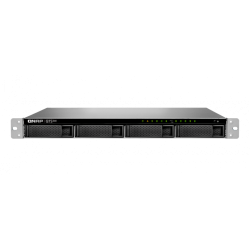 QNAP TS-h977XU-RP 3700X Ethernet Bastidor (1U) Negro, Gris NAS