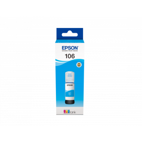 Epson 106 EcoTank Cyan ink bottle