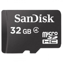 SanDisk 32GB MicroSDHC memoria flash