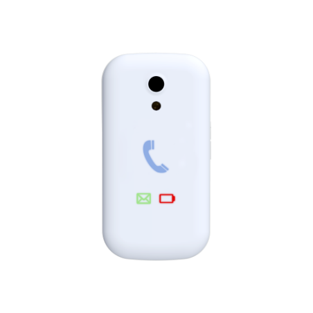 SwissVoice S28 7,11 cm (2.8") Blanco Teléfono básico