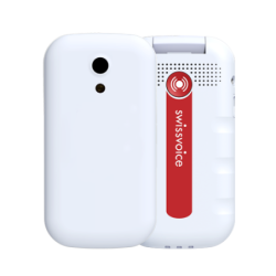 SwissVoice S24 6,1 cm (2.4") Blanco Teléfono básico