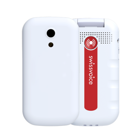 SwissVoice S24 6,1 cm (2.4") Blanco Teléfono básico