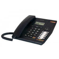 Alcatel Temporis 580 Teléfono DECT/analógico Identificador de llamadas Negro