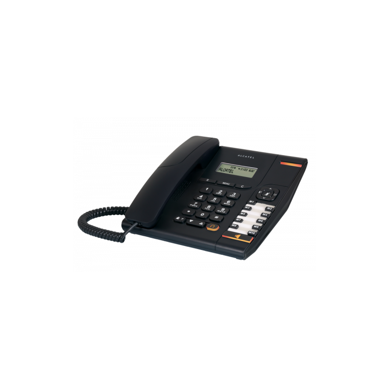 Alcatel Temporis 580 Teléfono DECT/analógico Identificador de llamadas Negro