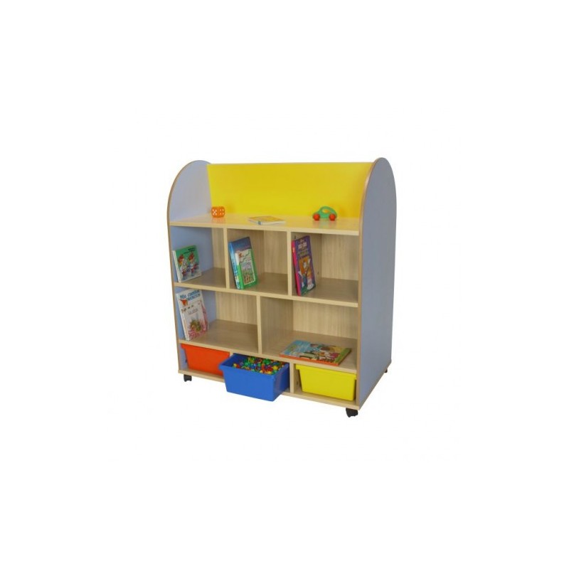 MUEBLE EXPOSITOR DE LIBROS OVALADO HAYA MOBEDUC 602102HR18