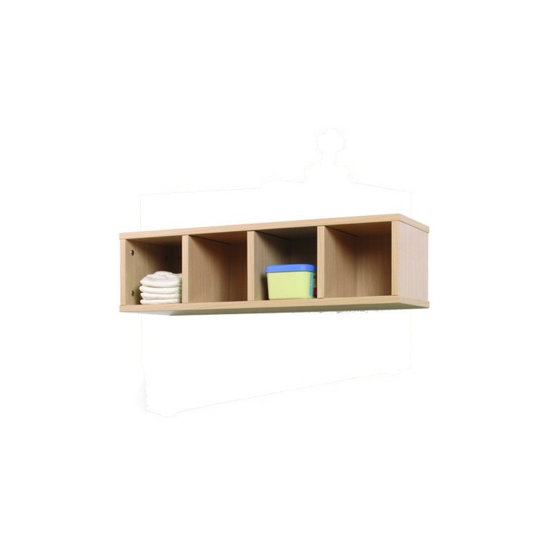 MUEBLE CASILLERO 4 CASILLAS 80-22 HAYA MOBEDUC 600702H18