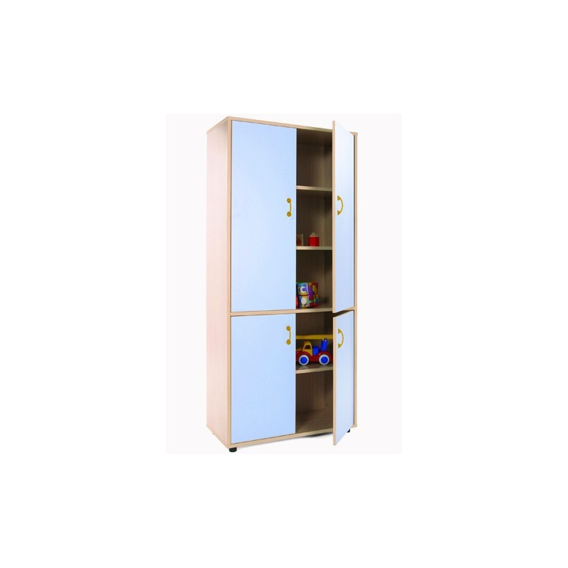 MUEBLE ALTO ARMARIO 4 PUERTAS HAYA MOBEDUC 600403HPS18