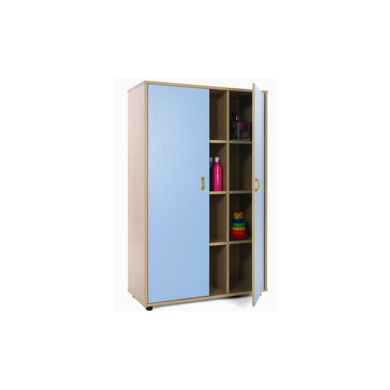 MUEBLE MEDIO ARMARIO 12 CASILLAS HAYA MOBEDUC 600306HPS18