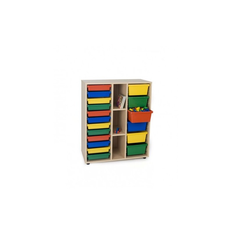 MUEBLE INTERMEDIO CUBETERO 2 COLUMNAS 900 HAYA MOBEDUC 600819HP18