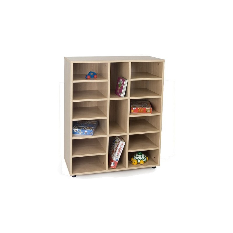 MUEBLE INTERMEDIO 15 CASILLAS HAYA MOBEDUC 600811HP18