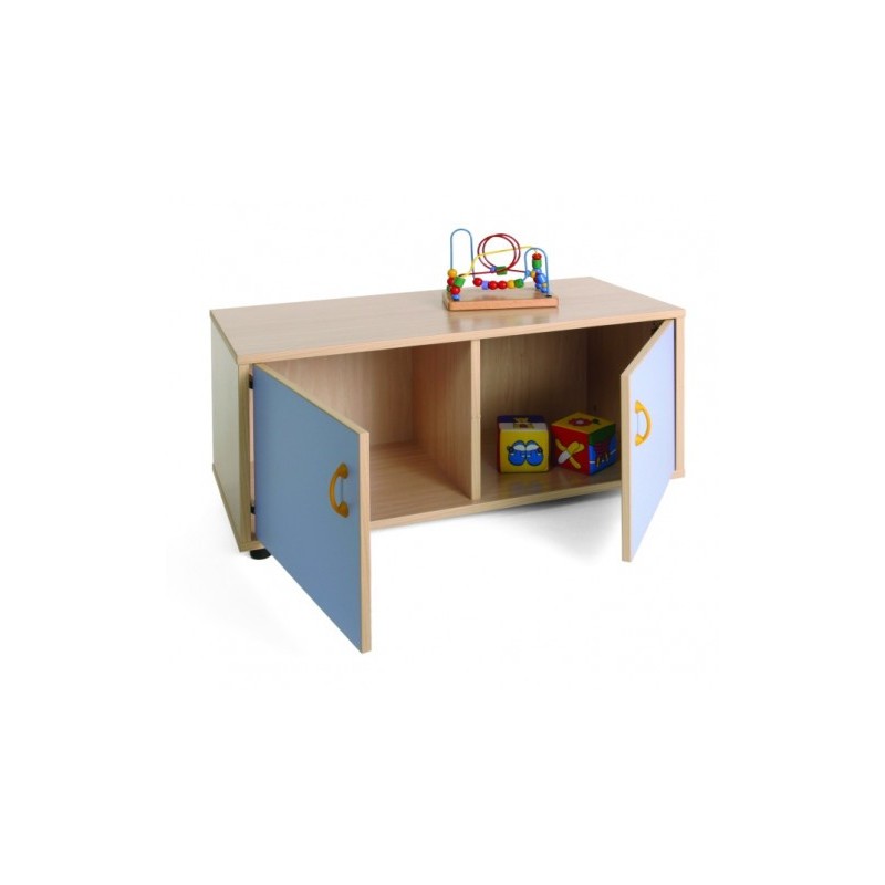 MUEBLE SUPERBAJO ARMARIO 2 CASILLAS HAYA MOBEDUC 600106HPS18