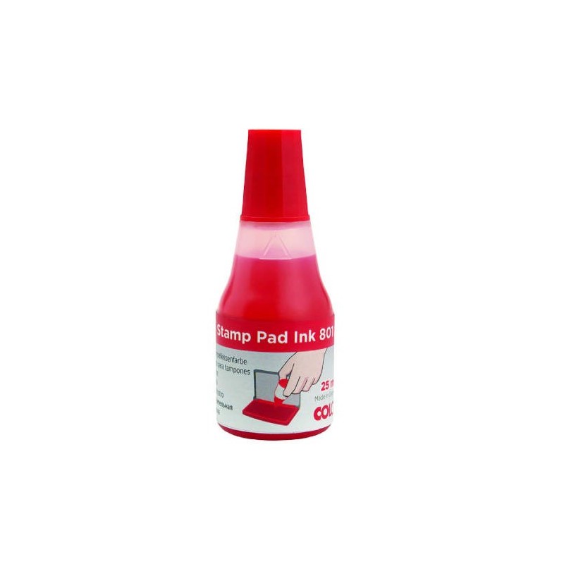 FRASCO TINTA NORIS 110S 25ML ROJO COLOP 110SAR