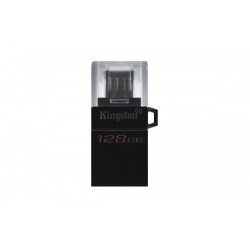 Kingston Technology DataTraveler microDuo3 G2 unidad flash USB 128 GB USB Type-A / Micro-USB 3.2 Gen 1 (3.1 Gen 1) Negro
