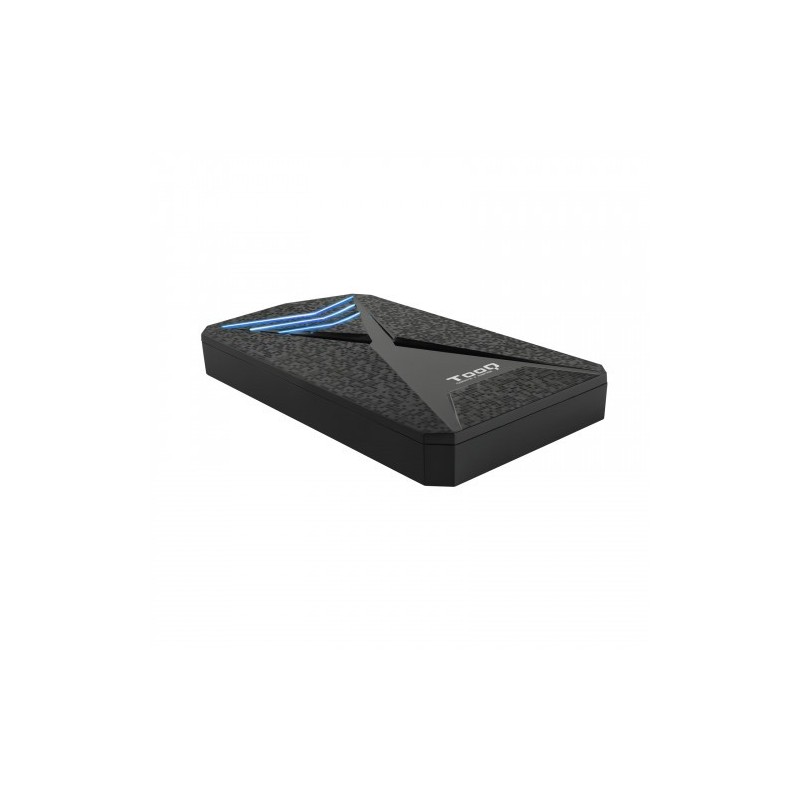 TooQ TQE-2550BL caja para disco duro externo 2.5" Carcasa de disco duro/SSD Negro
