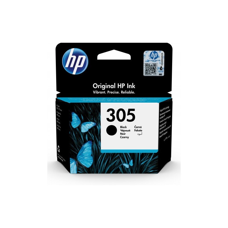 HP 305 CARTUCHO DE TINTA HP305 NEGRO (3YM61AE)