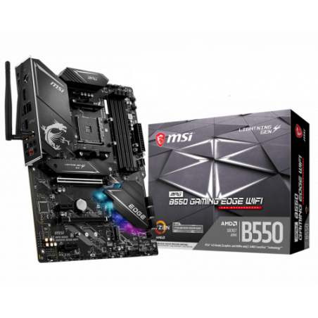 MSI MPG B550 Gaming Edge WiFi AMD B550 Zócalo AM4 ATX