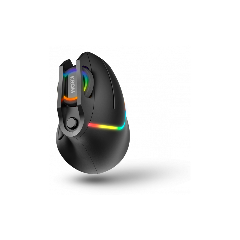 Krom Kaox ratón USB tipo A Óptico 6400 DPI mano derecha