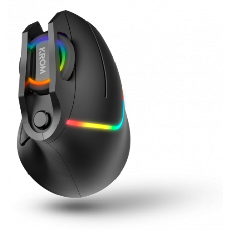 Krom Kaox ratón USB tipo A Óptico 6400 DPI mano derecha