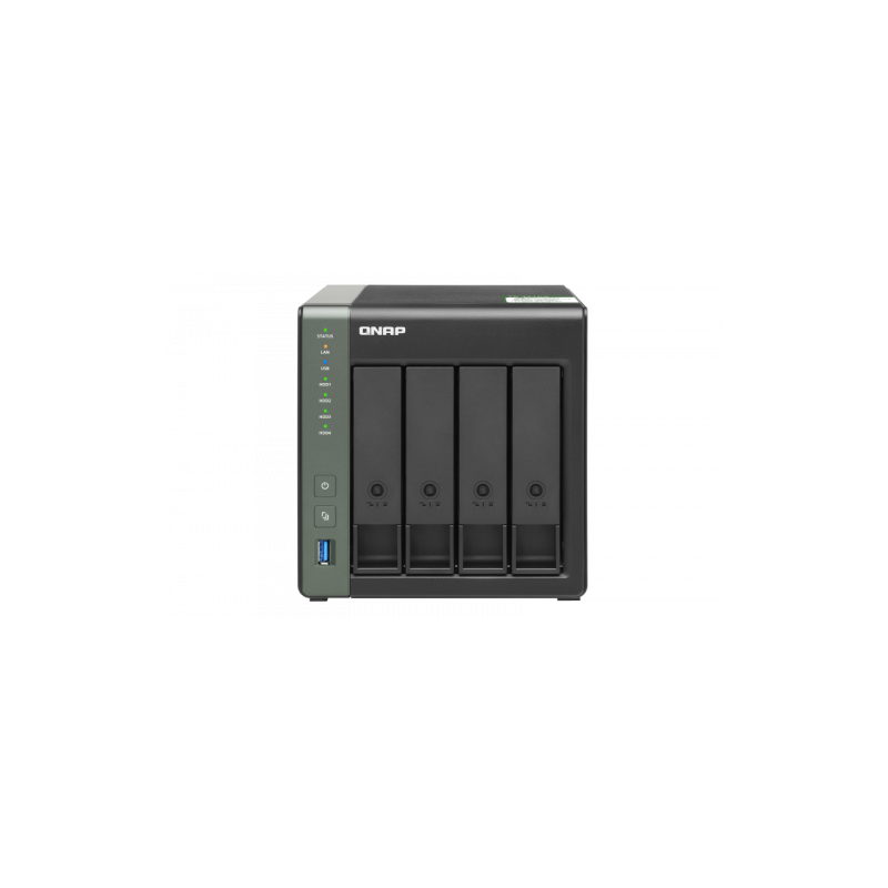 QNAP TS-431KX-2G servidor de almacenamiento Alpine AL-214 Ethernet Tower Negro NAS