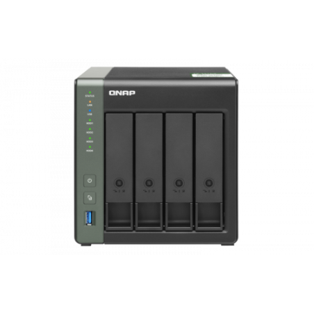 QNAP TS-431KX-2G servidor de almacenamiento Alpine AL-214 Ethernet Tower Negro NAS
