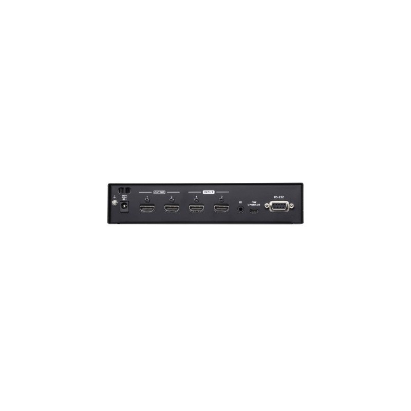 Aten VM0202H interruptor KVM Montaje en rack Negro