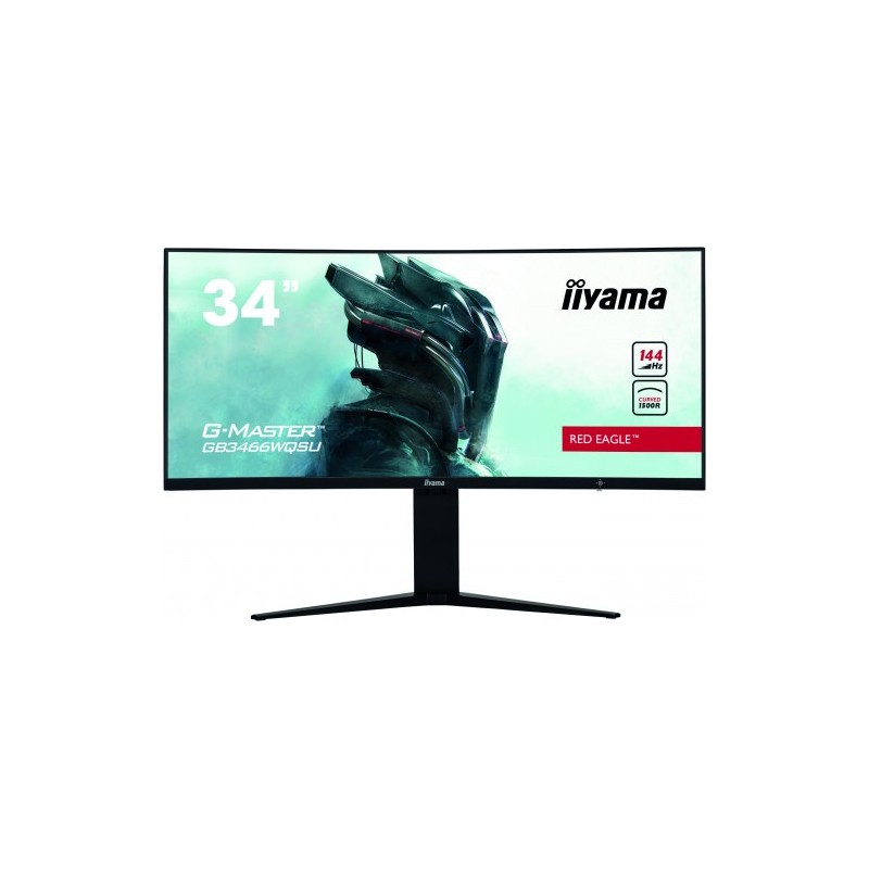 iiyama G-MASTER GB3466WQSU-B1 LED display 86,4 cm (34") 3440 x 1440 Pixeles UWQHD Negro