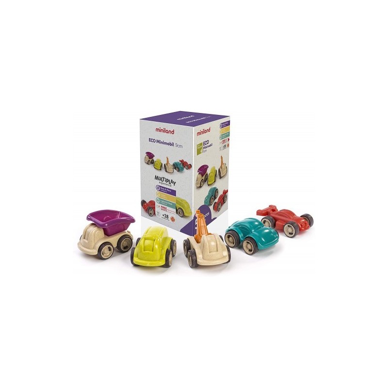 ECO MINIMOBIL 12 CM 5 PCS MINILAND 32154
