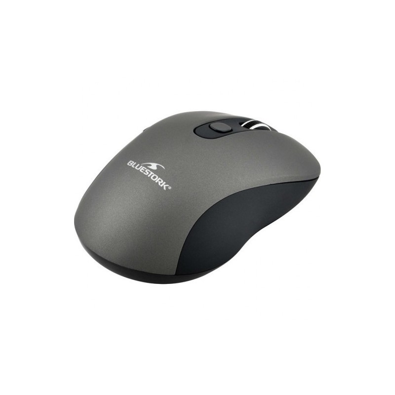 BLUESTORK RATON INALAMBRICO - 2,4 GHZ - 6 BOTONES - GRIS METALICO (M-WL-OFF60-BLACK)