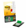 PACK 12 DISPENSADORES DE 50 UNIDADES INDEX VERDE (25.4X43.1) POST-IT 3M6803