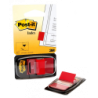 PACK 12 DISPENSADORES DE 50 UNIDADES INDEX ROJO (25.4X43.1) POST-IT 3M6801