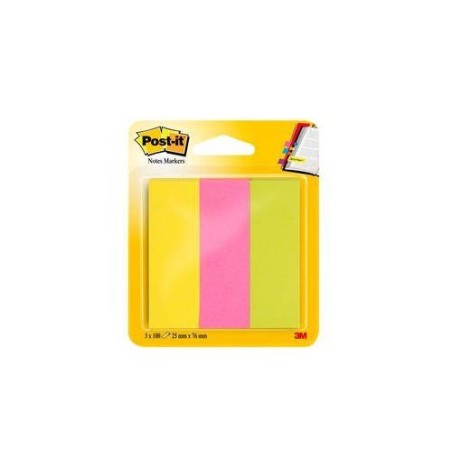 PACK 12 BLOC MININOTAS 3 COLORES (ROSA,VERDE Y AMARILLO) POST-IT