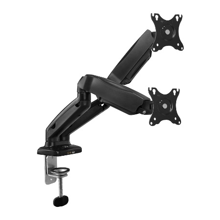 Ewent EW1516 soporte de mesa para pantalla plana 68,6 cm (27") Abrazadera/Atornillado Negro