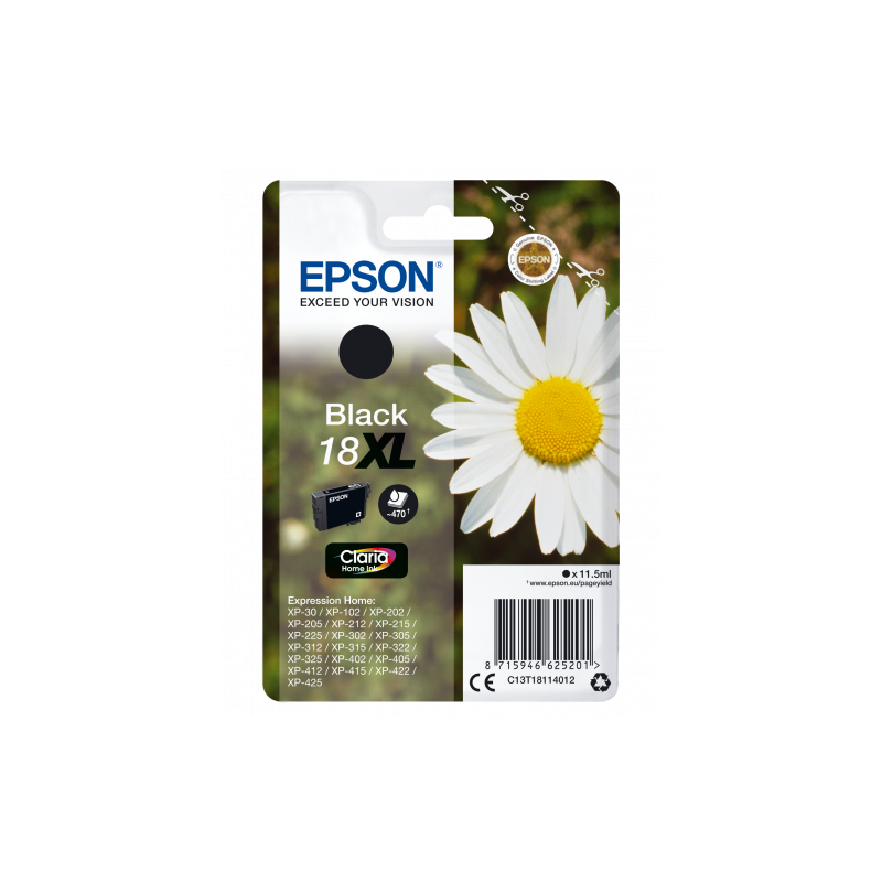 Epson Daisy Cartucho 18XL negro