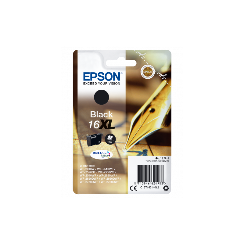 Epson Pen and crossword Cartucho 16XL negro