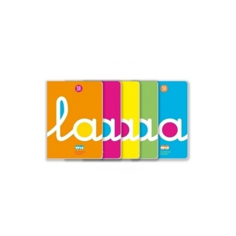LIBRETA LAMELA FORMATO A4 RAYADO 3 MM - 50 HOJAS POLIPROPILENO 90 GRS. LAMELA 06A4P03
