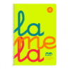 CUADERNO FOLIO PLASTIC RAYADO 4 MM 80 HOJAS 90 GRS AMARILLO LAMELA 7FTP004A