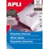 CAJA 500 HOJAS ETIQUETA BLANCA ILC 70X35 01782 APLI