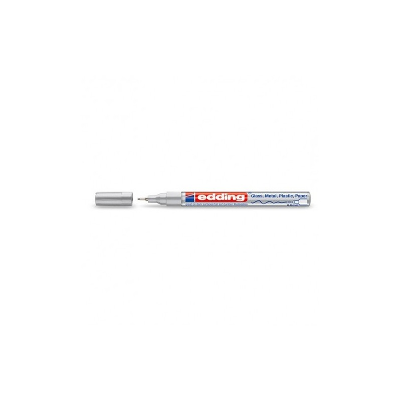 MARCADOR PERMANENTE 0.8MM 780 PLATA EDDING 780-54