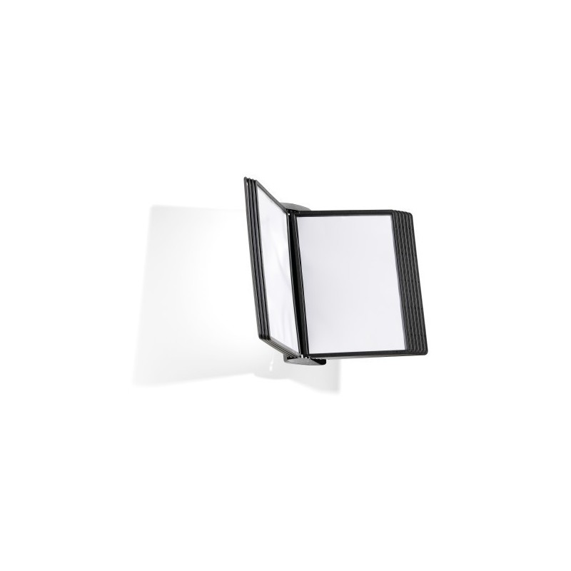 CLASIFICADOR DE PARED SHERPA CON 10 FUNDAS NEGRAS DURABLE 5854-01