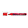 MARCADOR PERMANENTE PUNTA BISELADA 1-5MM 330 ROJO EDDING 330-02